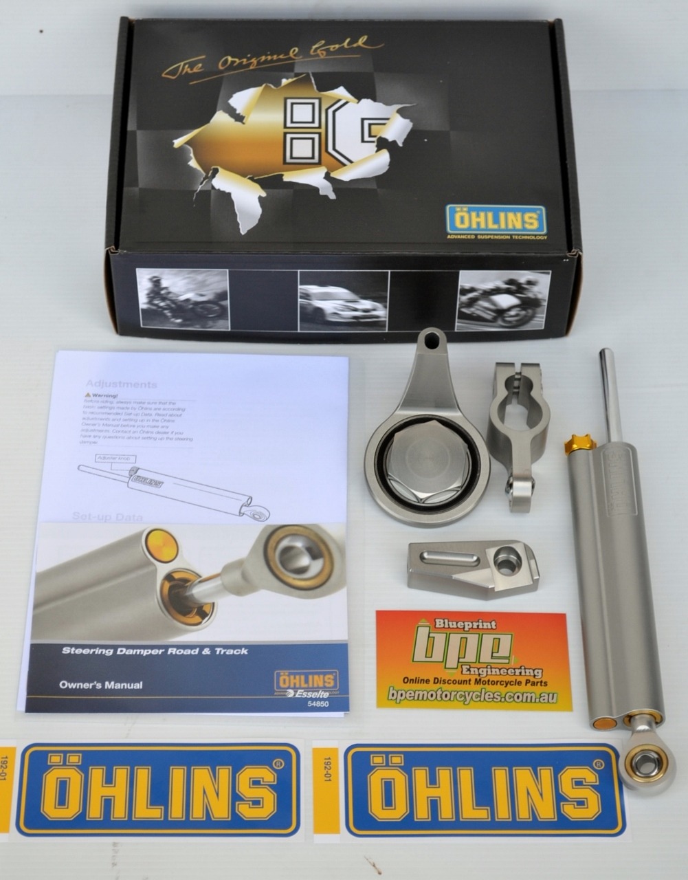 OHLINS MOTORCYCLE STEERING DAMPER YAMAHA SD020 fits R6 2008 to 2016